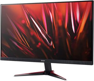 Acer Nitro VG270bmiifx - Monitor Gaming de 27 Full HD (69 cm diagonal, 75Hz HDMI, 60Hz VGA, 1ms (VRB), 2xHDMI 1.4, VGA, HDMI FreeSync, Zero Frame) Color Negro Rojo