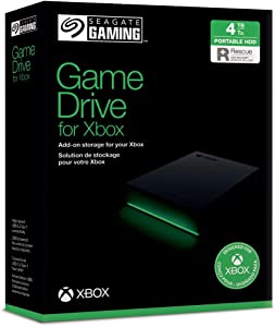 Seagate Game Drive for Xbox, 4TB