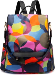 shepretty Mochila antirrobo Impermeable para Mujer